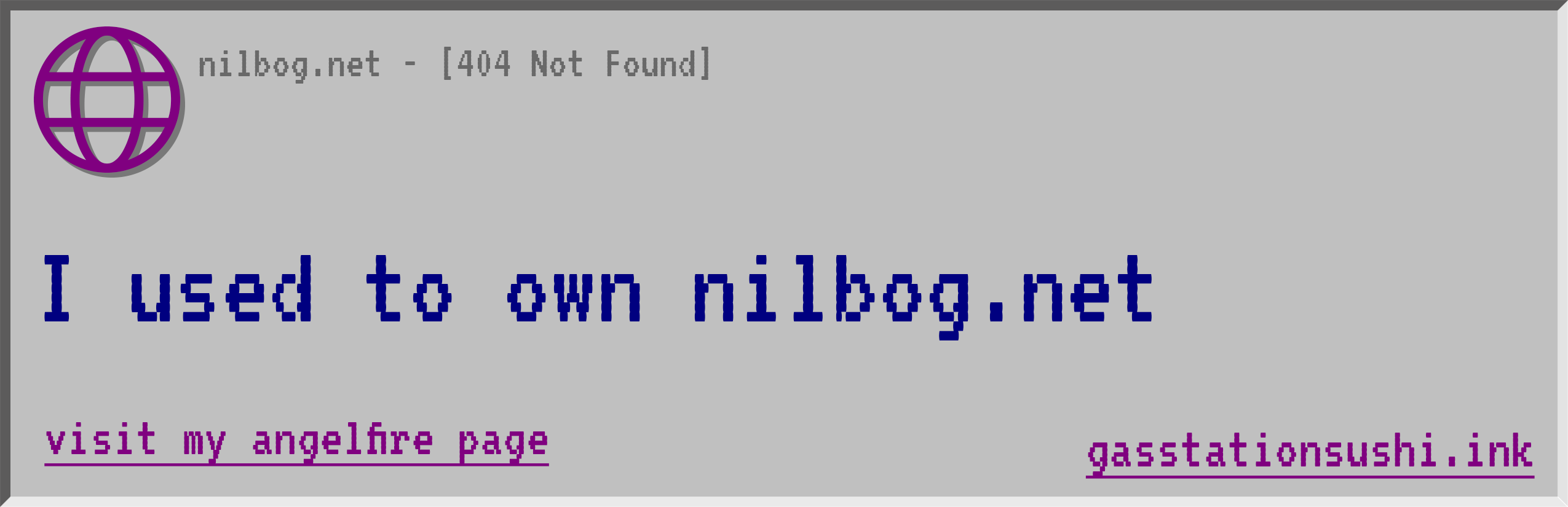 I used to own nilbog.net