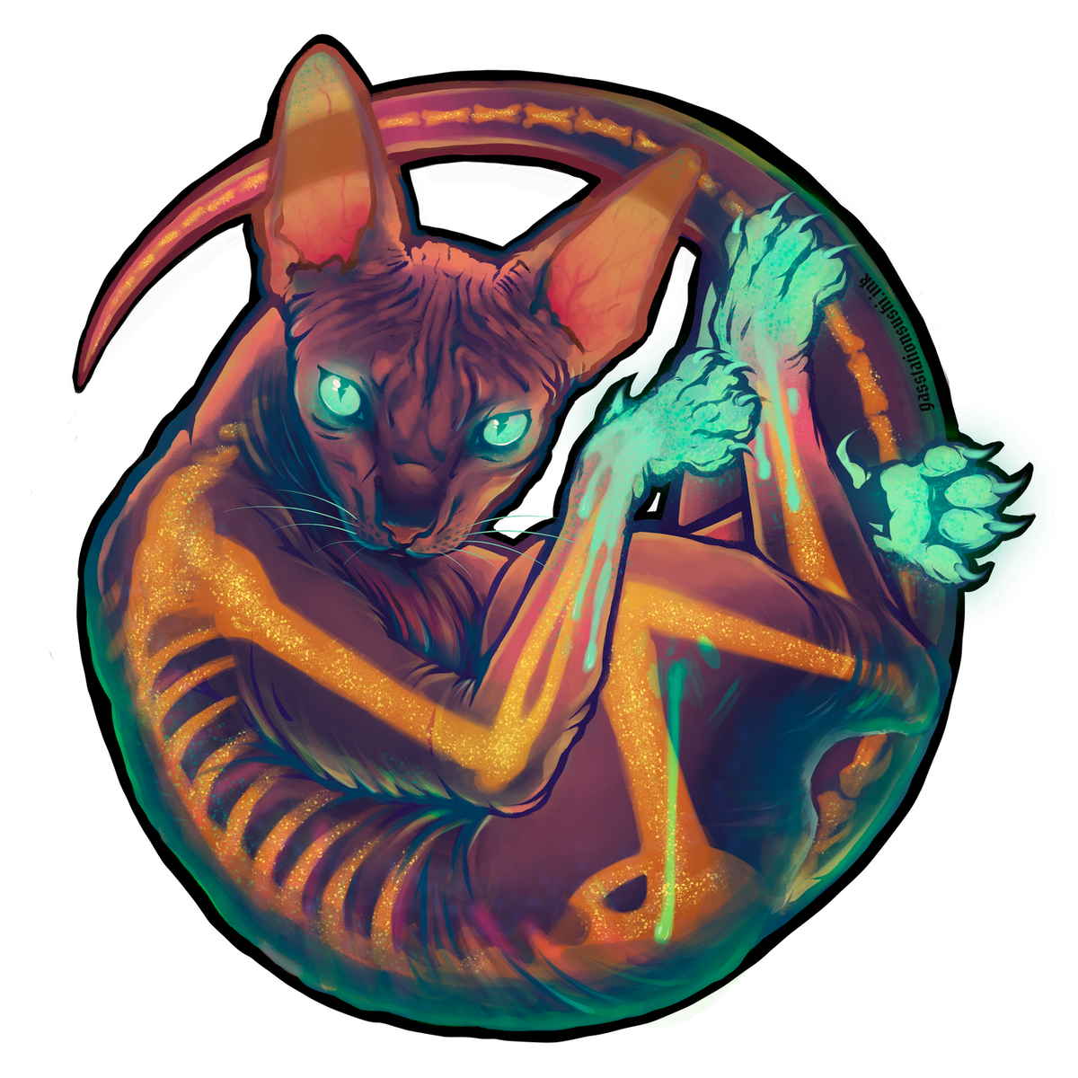 Neon Sphynx (ft. @eryzabesu)