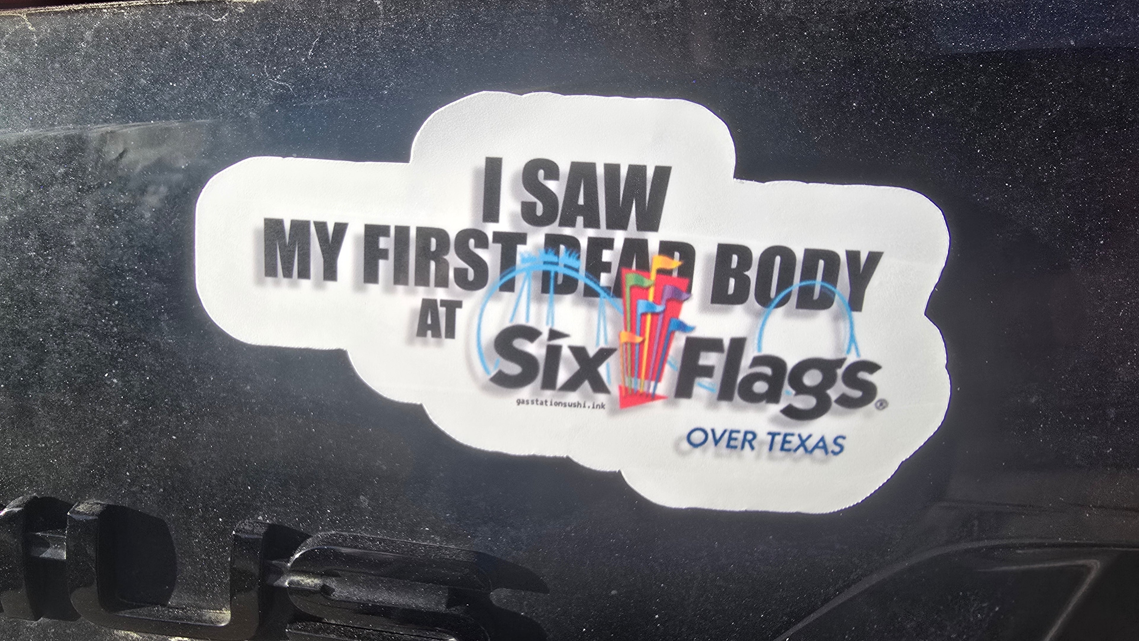 I Saw My First Dead Body at Six Flags Over Texas