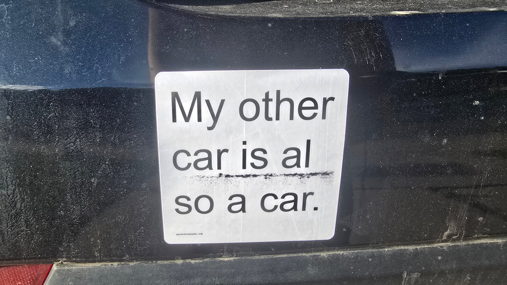 My other car is also a car