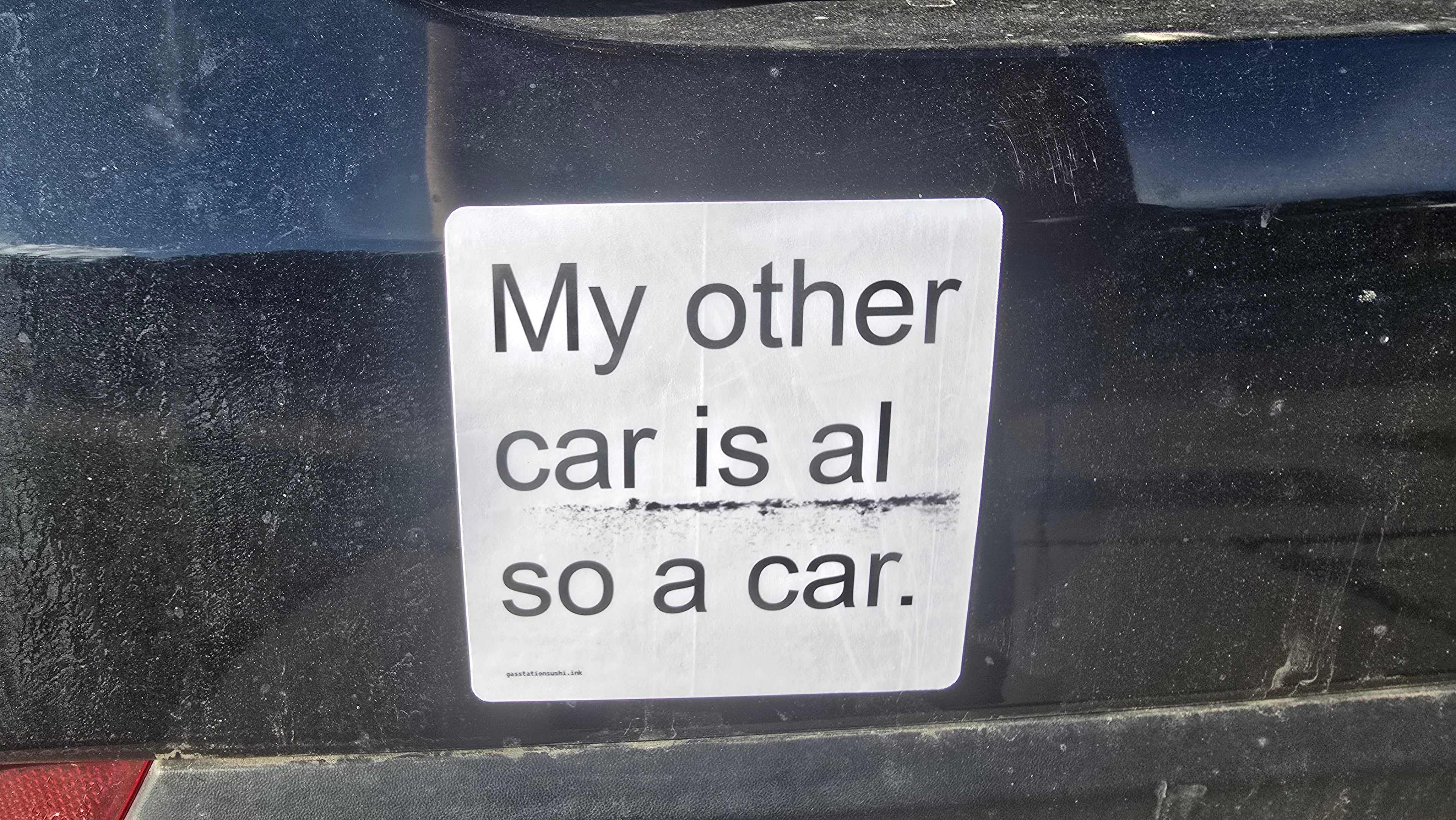 My other car is also a car