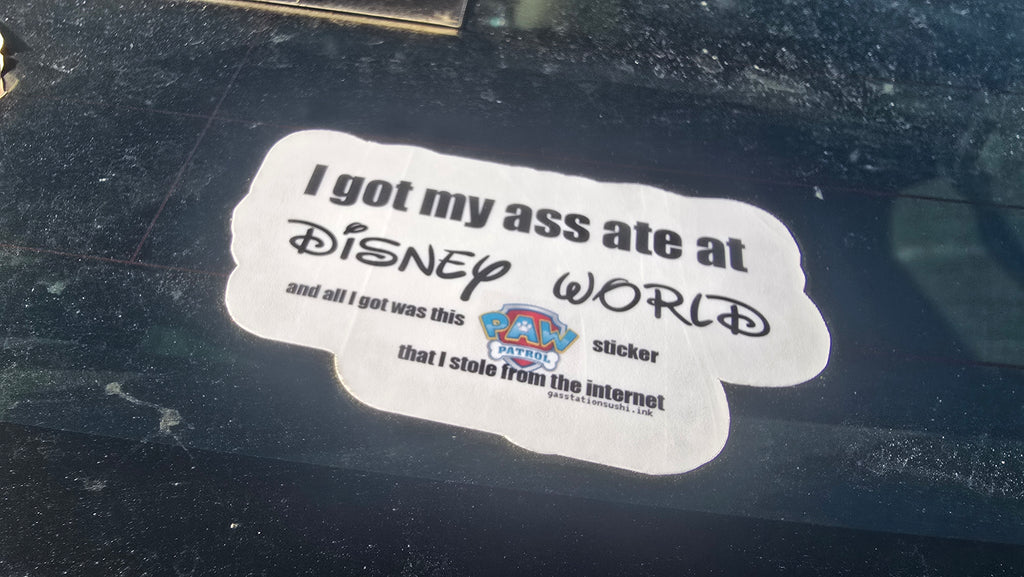 I Got My Ass Ate at Disney World